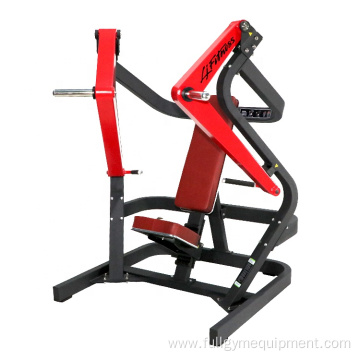 Seated leverage chest press machine hanging series equipment